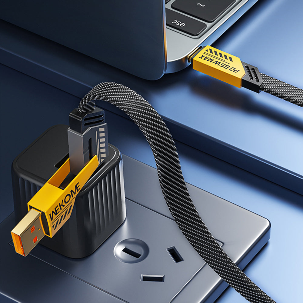 WEKOME WDC-26 4 in 1 1.2m Magnetic Charging Cable 65W Fast Phone Charger 480Mbps IP / USB / Type-C Data Cable WEKOME WDC-26 4 in 1 1.2m Magnetic Charging Cable 65W Fast Phone Charger 480Mbps IP / USB / Type-C Data Cable